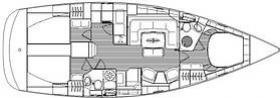 Pôdorys - BAVARIA 44 VISION