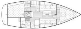Pôdorys - BAVARIA 31 CRUISER