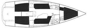 Pôdorys - ARCHAMBAULT 40