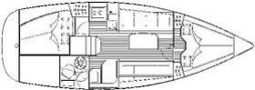 Pôdorys - BAVARIA 30