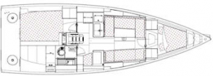 Pôdorys - ELAN 350