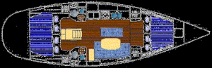 Pôdorys - OCEANIS 461