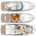 Pôdorys - JEANNEAU PRESTIGE 42