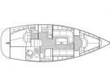 Pôdorys - BAVARIA 33